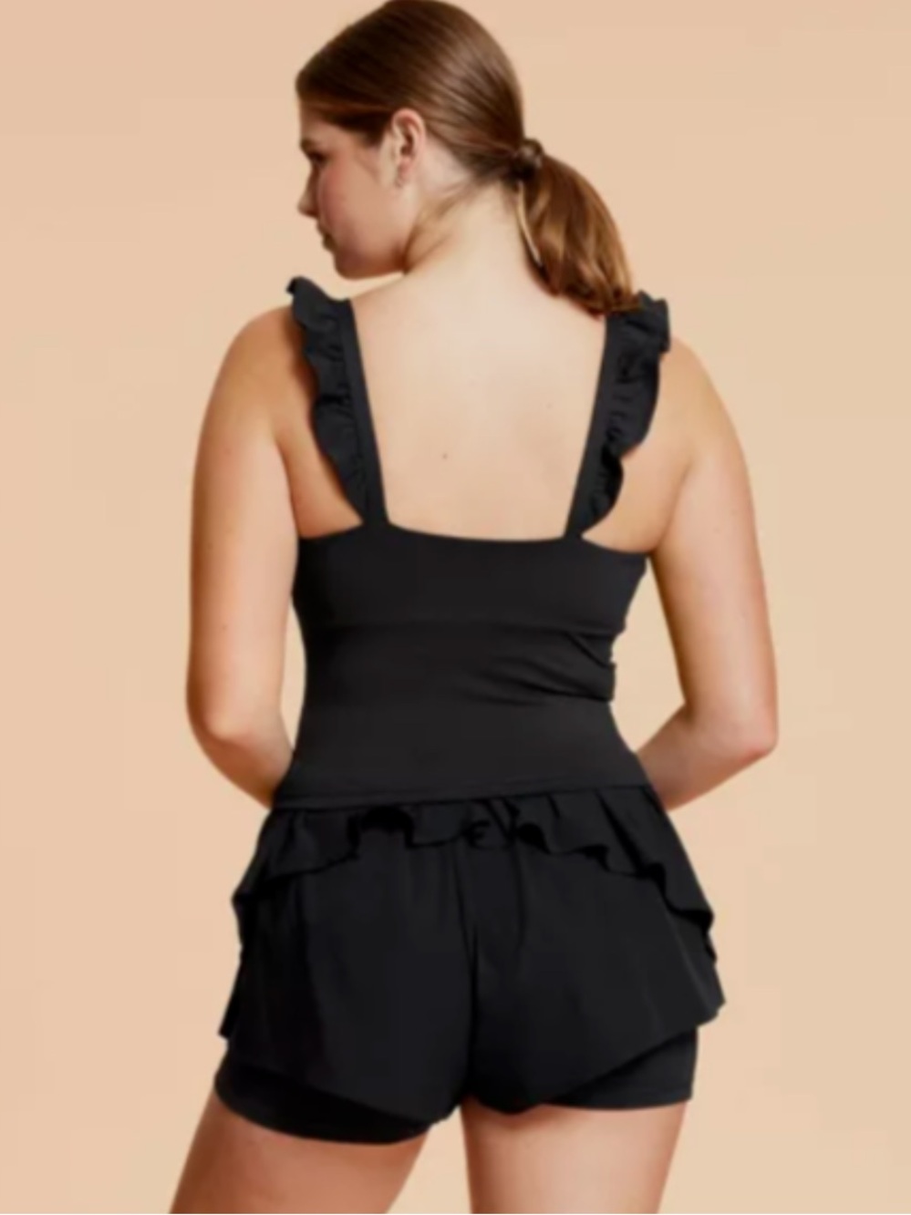 Blogilates POPFLEX Ruffle Tank Top - Picture 6 of 8